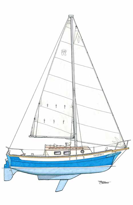 boat illustrations the complete trailer sailor
